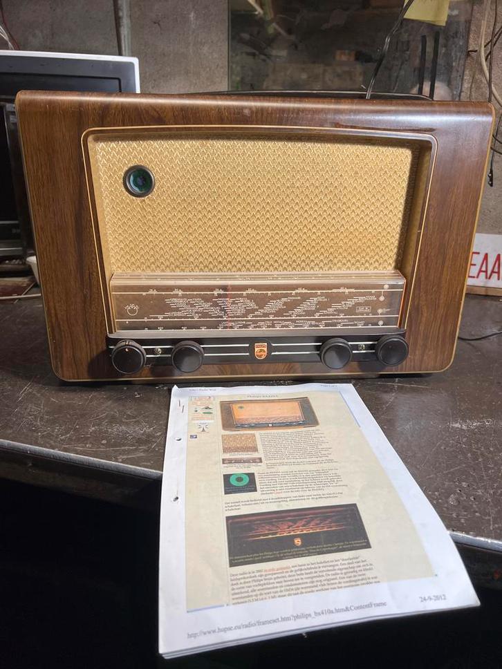 Vintage Philips Radio, Audio, Tv en Foto, Radio's, Gebruikt, Radio, Ophalen of Verzenden