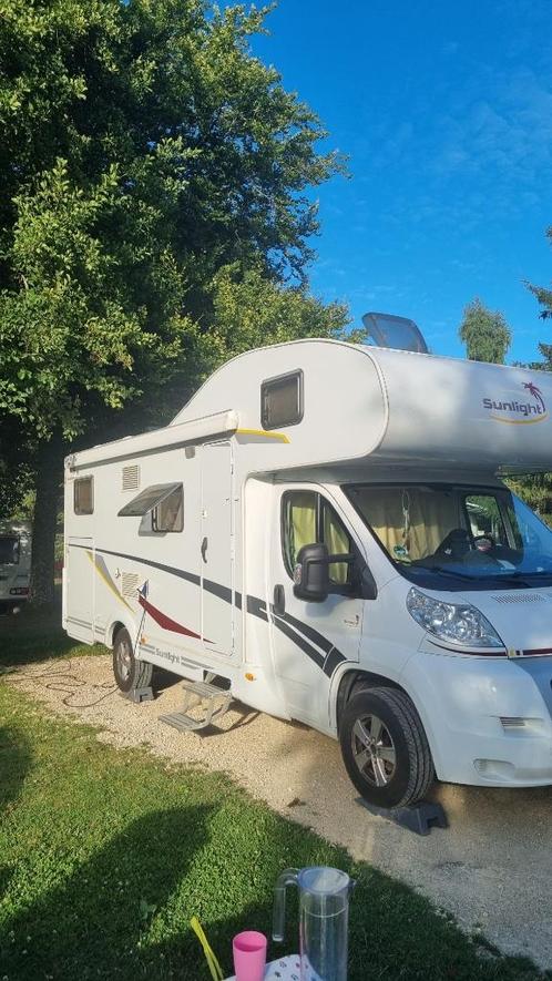 Sunlight A70 Fiat Ducato 6 persoons camper uit  2012, Caravans en Kamperen, Campers, Particulier, tot en met 6, Alkoof, Sunlight