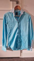 717 Overhemd Maat S, Blauw, Halswijdte 38 (S) of kleiner, Ophalen of Verzenden, Zo goed als nieuw