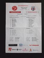 Amateur.Opstelling Jong Almere-Excelsior Maassluis 13-4-2019, Ophalen of Verzenden, Gebruikt, Overige binnenlandse clubs