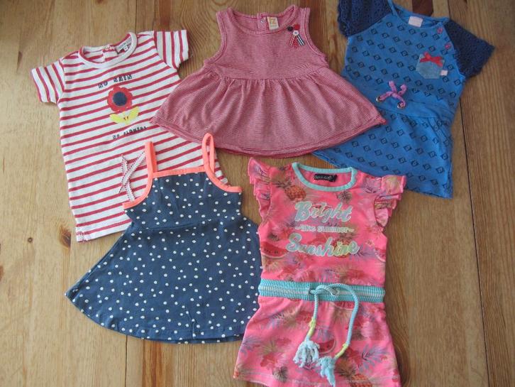 Zomerjurkjes maat 62, Kinderen en Baby's, Babykleding | Maat 62, Zo goed als nieuw, Meisje, Jurkje of Rokje, Ophalen of Verzenden