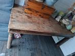 Teakhouten tafel - opknapper, Ophalen, Gebruikt, Rechthoekig, Teakhout