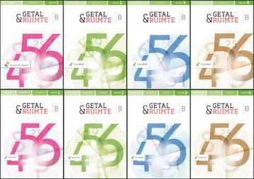 Getal & Ruimte Wiskunde B VWO Deel 1, 2, 3, 4 + Uitwerkingen beschikbaar voor biedingen