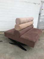 2 stuks horeca restaurant banken treinbank dubbele bank, Huis en Inrichting, Stoelen, Ophalen, Twee, Bruin, Zo goed als nieuw