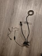 Selfie lamp, Ophalen of Verzenden, Zo goed als nieuw, Metaal of Aluminium