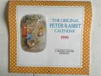 The Original Peter Rabbit Calendar 1990, Ophalen of Verzenden, Gelezen
