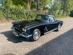 Corvette C1 1962 Tuxedo Triple Black Convertible Cabrio, Auto's, Oldtimers, Achterwielaandrijving, Zwart, Zwart, Handgeschakeld