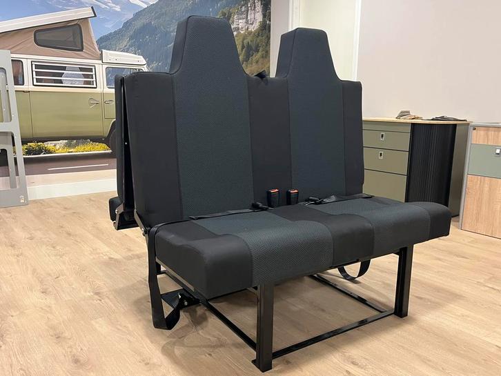 RDW-goedgekeurde zit/slaapbank met gordels voor buscamper, Caravans en Kamperen, Camper-accessoires, Nieuw, Ophalen