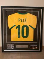Gesigneerd en ingelijst Pelé shirt, Verzamelen, Sportartikelen en Voetbal, Shirt, Ophalen of Verzenden, Zo goed als nieuw, Buitenlandse clubs