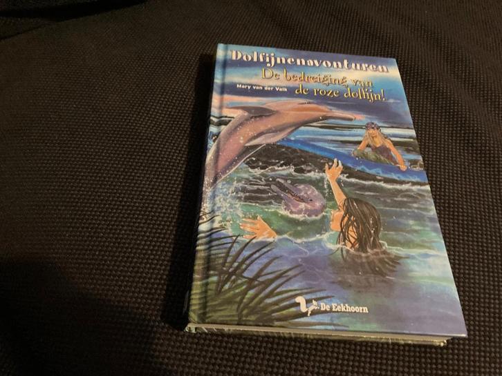 🐬 Dolfijnenavonturen - Mary van der Valk, Boeken, Kinderboeken | Jeugd | onder 10 jaar, Zo goed als nieuw, Non-fictie, Ophalen of Verzenden