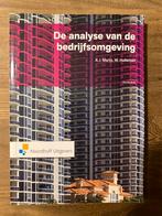 Analyse van de bedrijfsomgeving - Marijs & Hulleman, Ophalen of Verzenden, Zo goed als nieuw, Economie en Marketing, Noordhoff Uitgevers