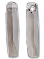 Swarovski 6460 Crystal Satin 20mm Per Stuk €5,50, Ophalen of Verzenden, Nieuw, Hanger