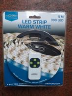 Eurodomest LED Strip Warm Wit 5M - Nieuw, Led-lamp, Minder dan 30 watt, Soft of Flame, Nieuw