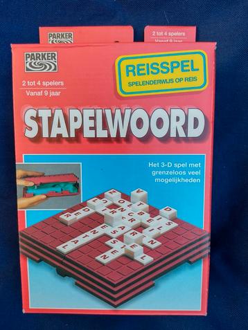 Stapelwoord Reisspel - Parker beschikbaar voor biedingen