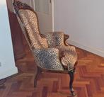 Antieke fauteuil  barok style, Ophalen, Gebruikt, Minder dan 75 cm, 50 tot 75 cm