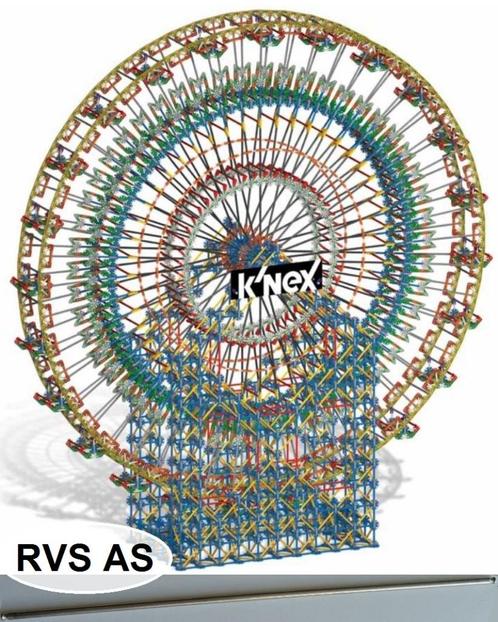 Onderdeel | RVS Stalen As voor K'NEX 6-Foot Ferris Wheel, Kinderen en Baby's, Speelgoed | Bouwstenen, Zo goed als nieuw, K'nex