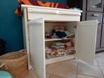 Grenen commode, wit geverfd., Kinderen en Baby's, Kinderkamer | Commodes en Kasten, Ophalen, Gebruikt, 50 tot 70 cm, 100 cm of meer