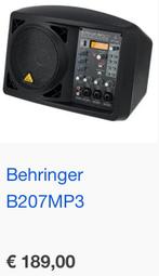 Behringer B207MP3 Actieve Luidspreker, Overige merken, Gebruikt, Overige typen, Ophalen of Verzenden
