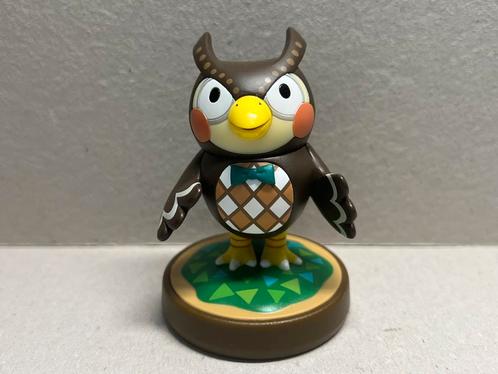 Amiibo Animal Crossing Blathers, Spelcomputers en Games, Games | Nintendo Wii U, Zo goed als nieuw, Avontuur en Actie, 1 speler