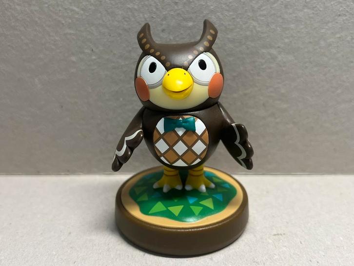 Amiibo Animal Crossing Blathers, Spelcomputers en Games, Games | Nintendo Wii U, Zo goed als nieuw, Avontuur en Actie, 1 speler