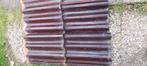 Friese Golfpannen - Bruin Geglazuurd - Ca. 800 stuks, Gebruikt, Ophalen of Verzenden, 15 m² of meer, Dakpannen