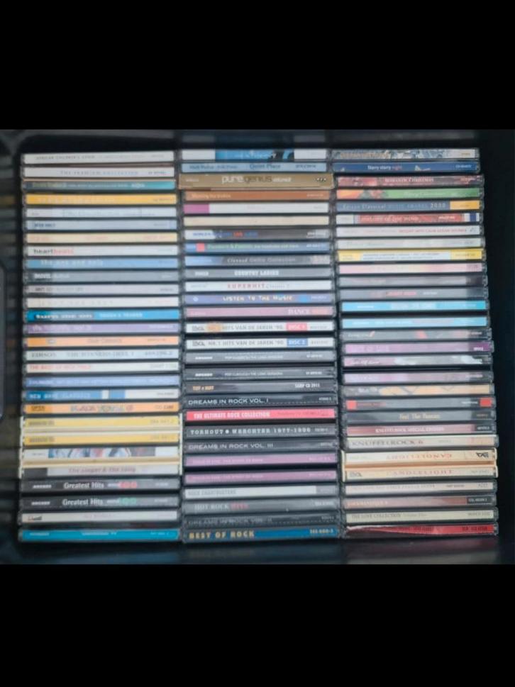 75 CD's waaronder 10 Dubbelcd's - Verzamel diverse genres, Cd's en Dvd's, Cd's | Overige Cd's, Zo goed als nieuw, Ophalen of Verzenden