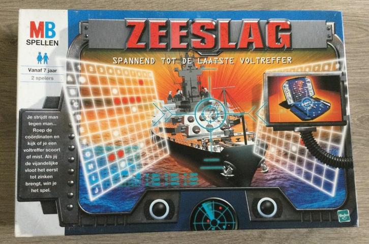Zeeslag spel 2, Hobby en Vrije tijd, Gezelschapsspellen | Bordspellen, Gebruikt, Een of twee spelers, Ophalen of Verzenden