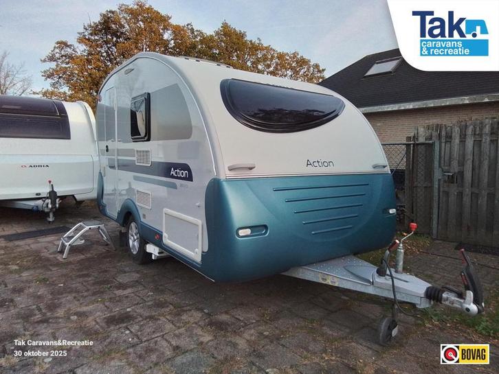 Adria Action 361 PD Lichtgewicht, Caravans en Kamperen, Caravans, Bedrijf, tot en met 3, Overige, Adria, Dwarsbed, Vast bed, Overige typen