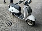FOSTI retro scooter blauw kenteken, Fietsen en Brommers, Scooters | Overige merken, Ophalen, Gebruikt, Benzine