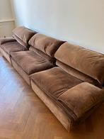 Vintage Brown velvet Monza sofa by Niels Eilersen, Gebruikt, Ophalen of Verzenden
