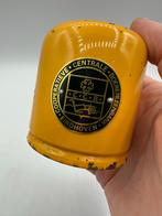 Vintage CCB / Boerenleenbank Spaarpot Eindhoven, Verzamelen, Spaarpotten, Ophalen, Gebruikt, Metaal of Blik, Object of Gebouw