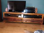 Tv meubel oud vissersboot hout., 150 tot 200 cm, Ophalen of Verzenden, Zo goed als nieuw, Minder dan 100 cm
