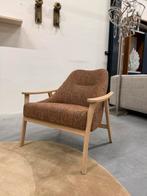 Nieuw Harvink Blazoen fauteuil Oregon stof Design stoel Hout