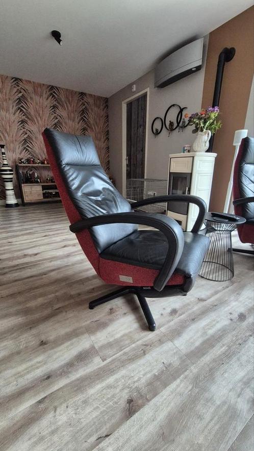 Electrische stoellen, Huis en Inrichting, Fauteuils, Gebruikt, Metaal, Stof, 50 tot 75 cm, Ophalen