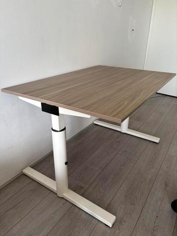 Gispen 120x80 ergonomisch bureau