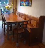 Franse boerentafel met 4 stoelen, Antiek en Kunst, Ophalen
