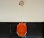 Mooie vintage glazen hanglamp "Peill& Putzler" jaren 60s/70s, Glas, Gebruikt, Ophalen of Verzenden