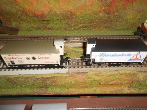 Märklin 4677 en 4680 Bierkoel wagons uit Württemberg, Hobby en Vrije tijd, Modeltreinen | H0, Nieuw, Treinset, Wisselstroom, Märklin