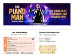 The Pianoman 2 Golden cirkel tickets 12-12 💜, Tickets en Kaartjes, Eén persoon, December