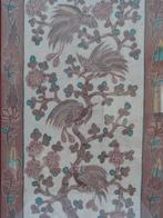 Batik doek vogels in boom, sign. Sedgo, in lijst, Indonesie, Verzenden