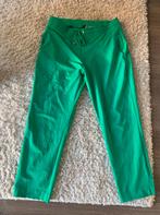 Groene 3/4 (kuit) travelstof broek, &Co, maat XL, Ophalen, Maat 46/48 (XL) of groter, &Co Woman, Zo goed als nieuw
