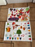 Kerst raamstickers ( herbruikbare), Ophalen of Verzenden, Zo goed als nieuw