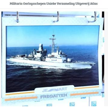 Oorlogsschepen Unieke Verzameling Uitgeverij Atlas Scheep beschikbaar voor biedingen