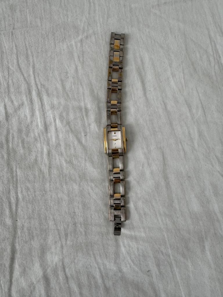 Fossil F2 horloge, Sieraden, Tassen en Uiterlijk, Horloges | Dames, Staal, Gebruikt, Staal, Fossil