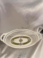 Vintage Porseleinen Mand met Bloemmotieven, Antiek en Kunst, Antiek | Porselein, Ophalen of Verzenden