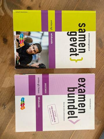 Wiskunde VMBO Samengevat + Examenbundel beschikbaar voor biedingen