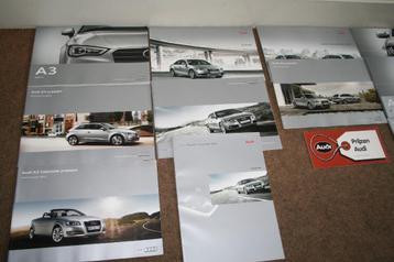 Auto brochures, folders, oudere & nieuwe modellen