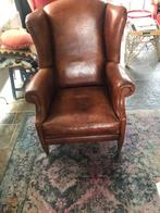 Schapenleren fauteuil, Huis en Inrichting, Fauteuils, Ophalen, Gebruikt, Engels, 50 tot 75 cm