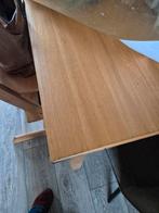 Eikenhouten eettafel 160x80, Ophalen, Eikenhout, 50 tot 100 cm, Zo goed als nieuw
