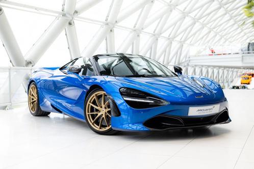 McLaren 720S Spider 4.0 V8 Performance | Volcano Blue | Buck, Auto's, McLaren, Bedrijf, Te koop, 720S, 360° camera, ABS, Achteruitrijcamera